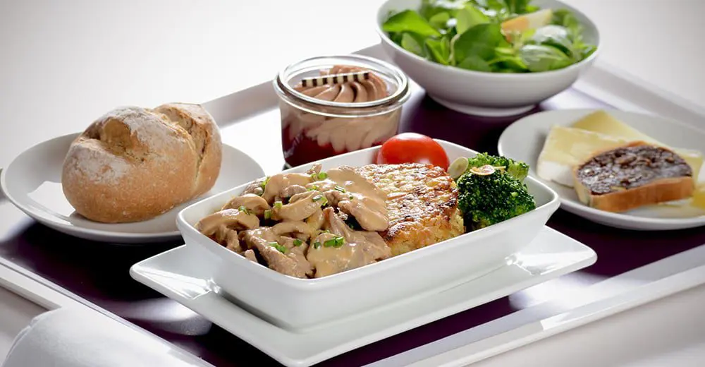 SWISS's Economy Class menu is getting fancy