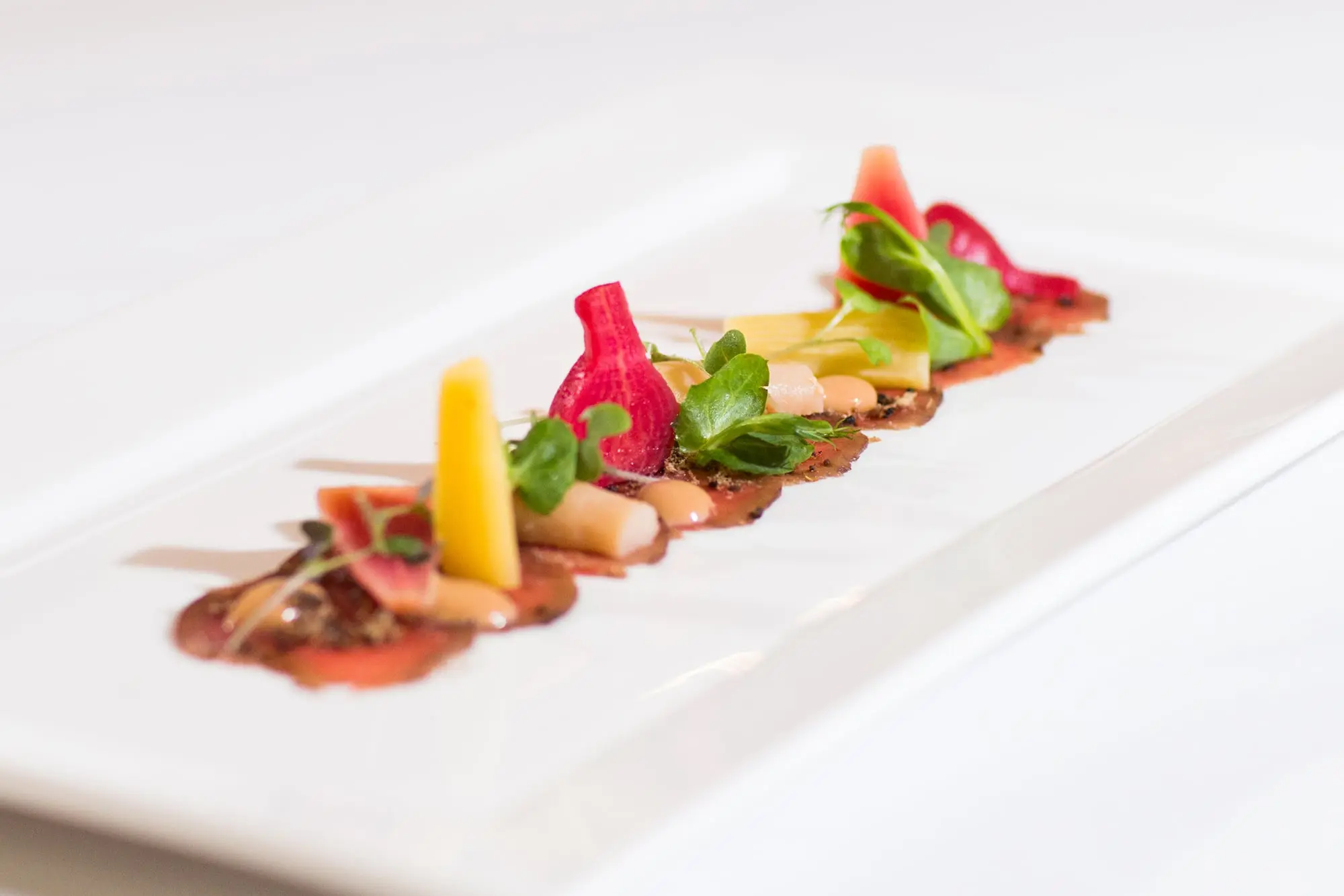 Virgin Limited Edition Leads the Way in Sustainable Luxury 1 Miko marinated kudu-carpaccio