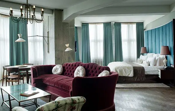 The Soho House Berlin's rise from Hitler HQ to chic hotel 2 Pictured: Large room / www.sohohouseberlin.com
