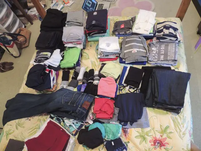 How to Pack for an Around the World Journey 23 clothes