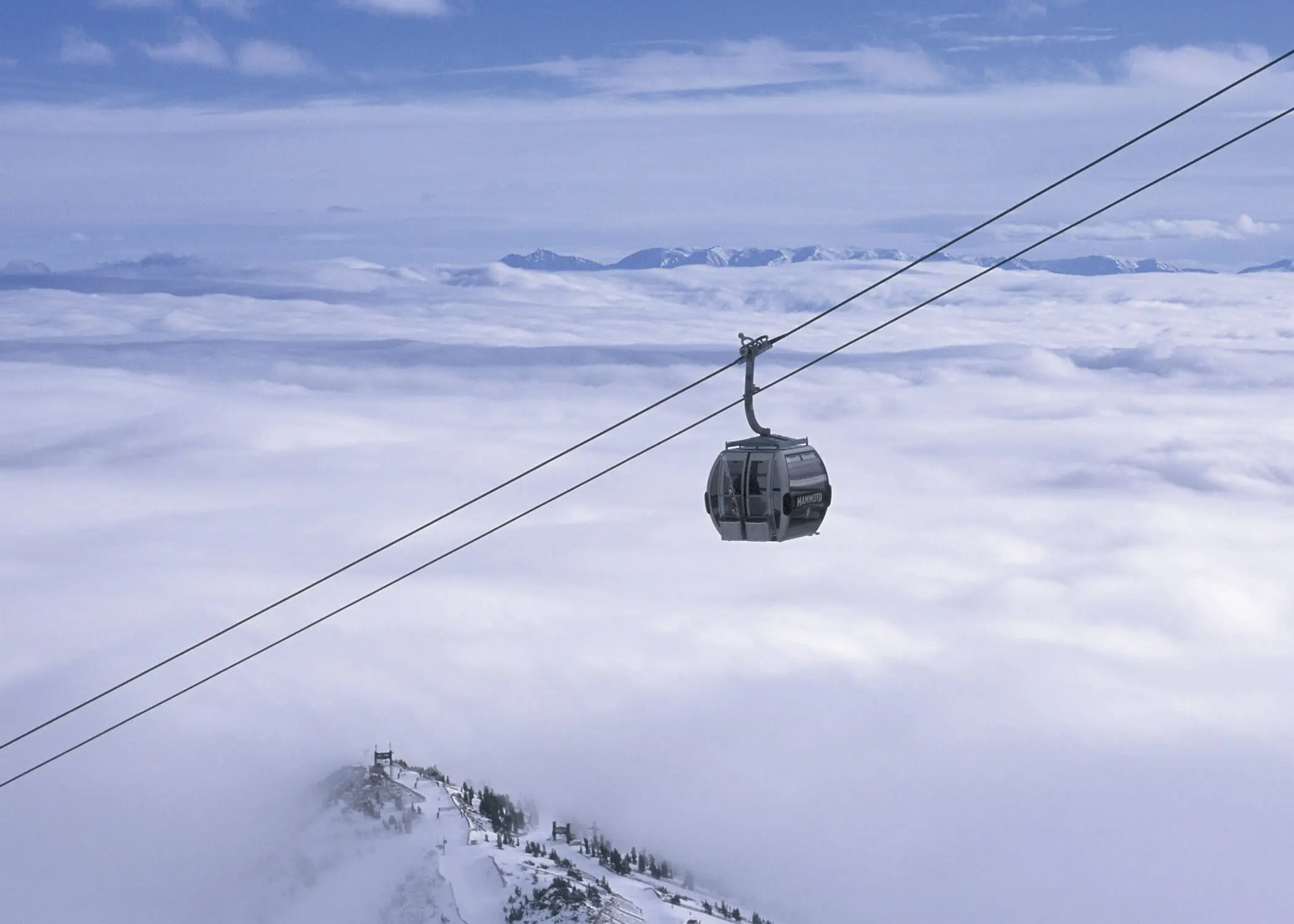 The KarryOn Guide to skiing California 10 Mammoth Gondola