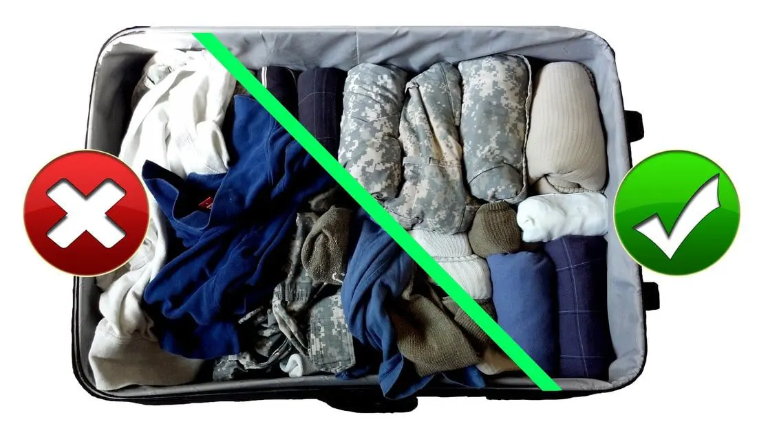 How to Pack for an Around the World Journey 24 fold-or-roll
