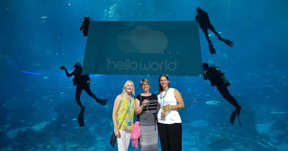 Everyone leaves a shareholder at the Helloworld OMC Singapore