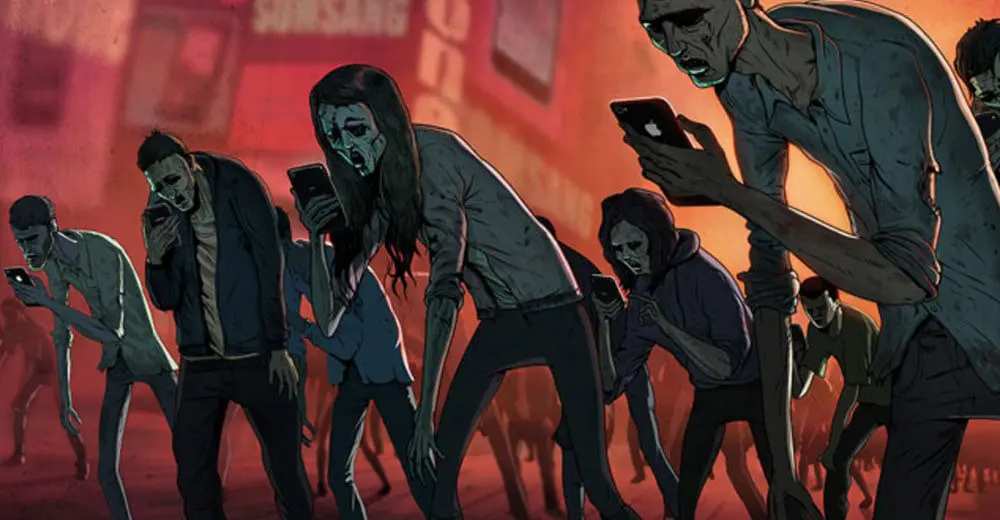 Slave to technology: I wanna disconnect myself right now... 