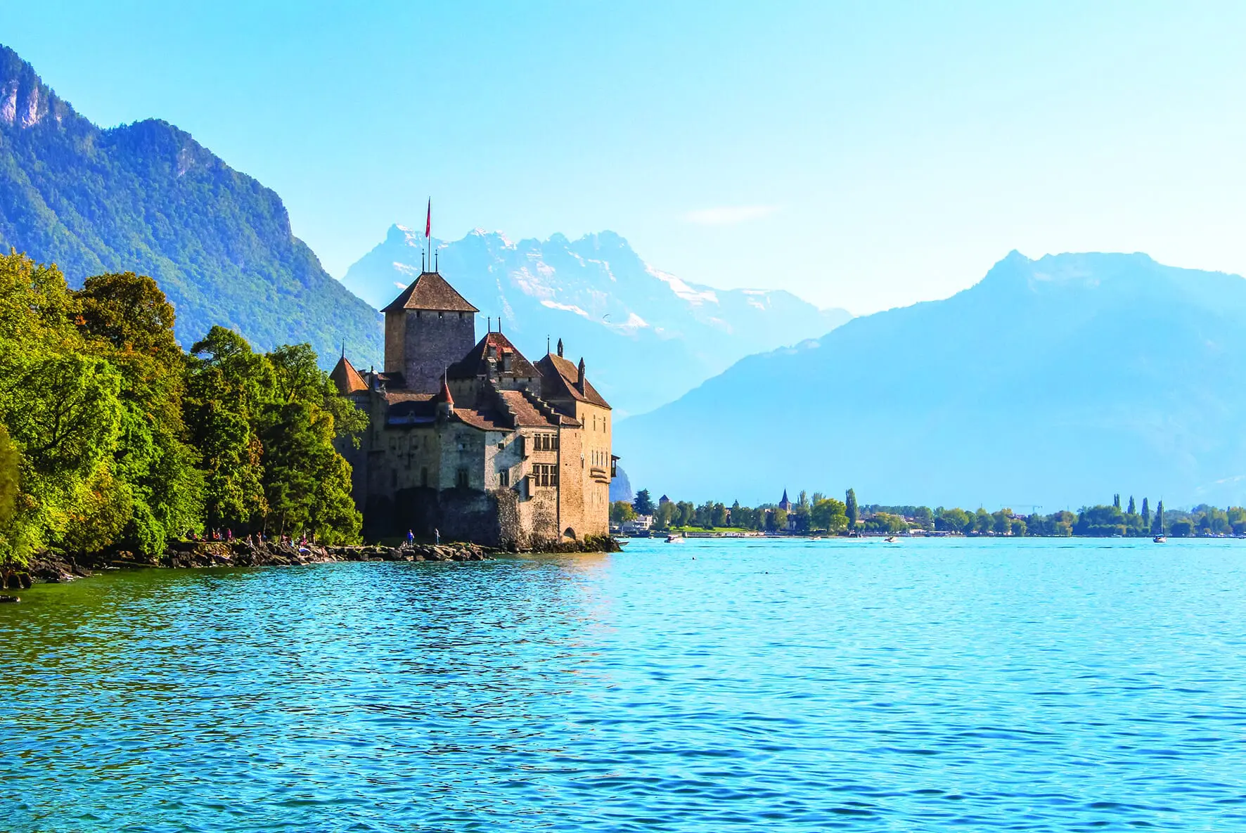 TTC’s Great Escape by the numbers 24 Montreux. Chillon Castle located on the shores of Lake Geneva
