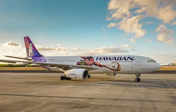 Which airlines are most likely to get you to your destination on-time? 41 hawaiian-airlines