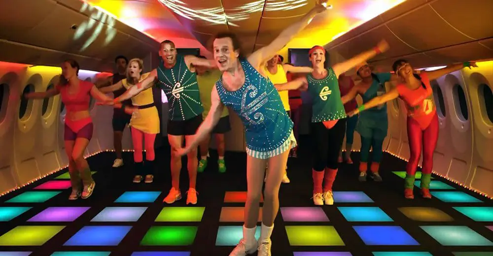 Air New Zealand preps to film its next safety video!