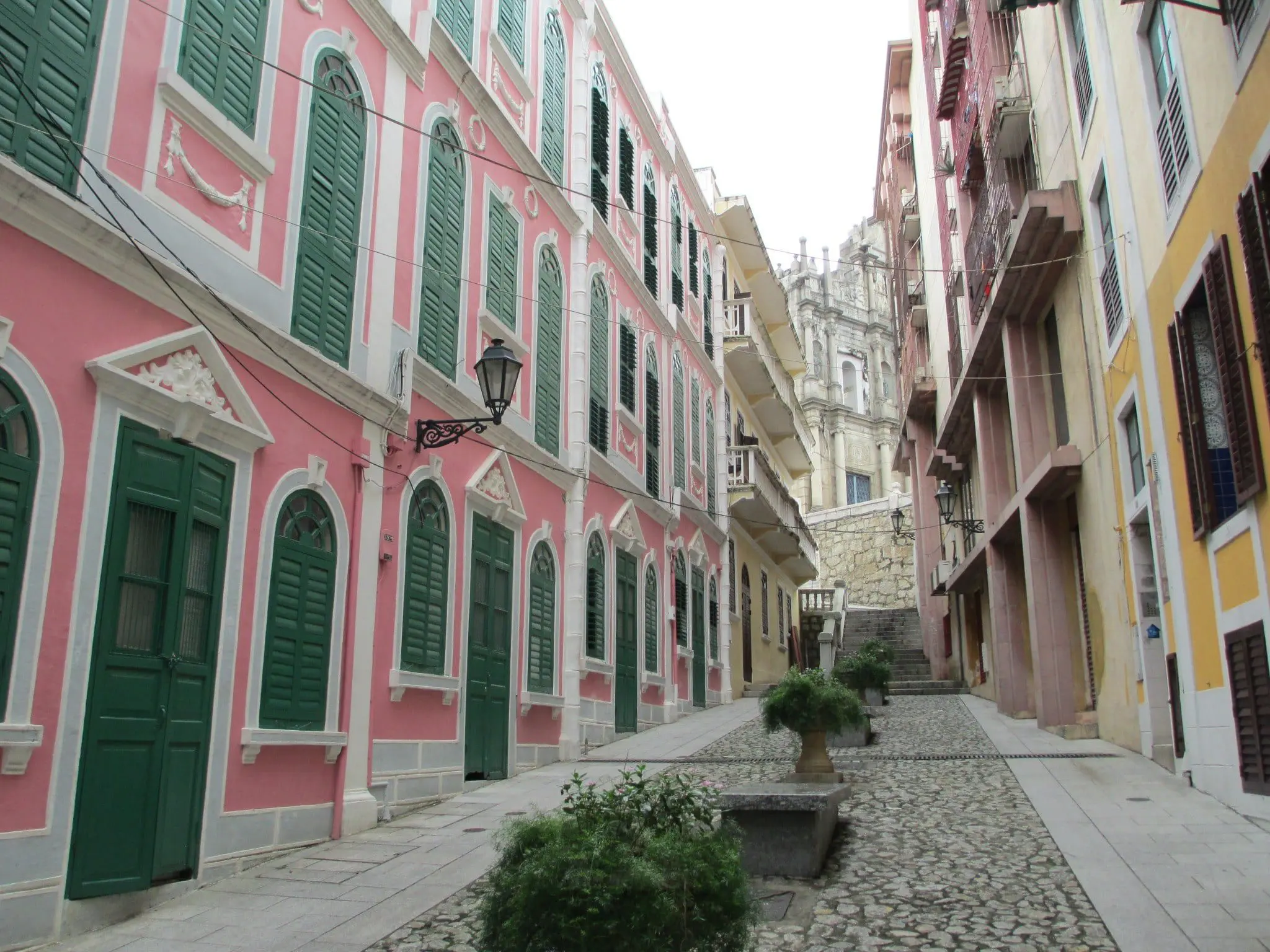 Experience marvellous Macao 4 Looking towards ruins of st Pauls.