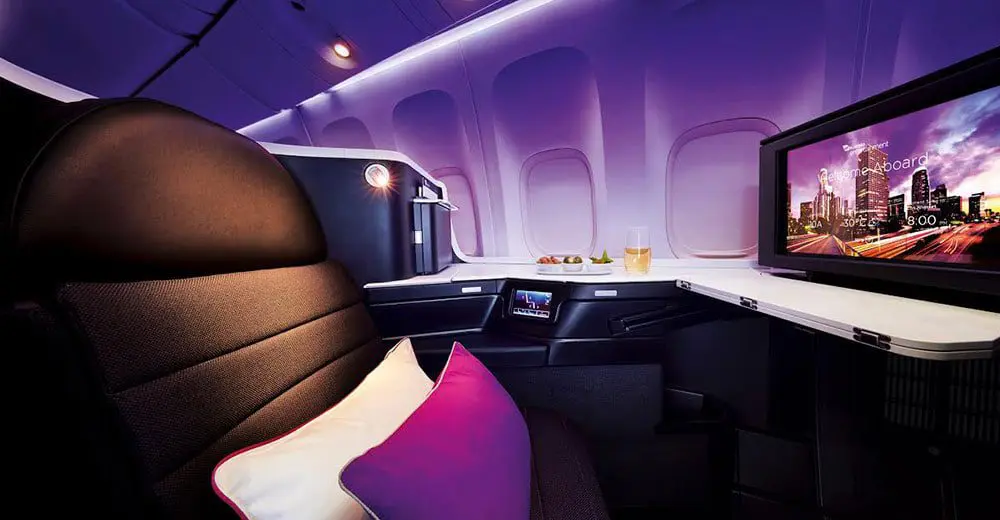 Virgin Australia's Business Class scores top marks
