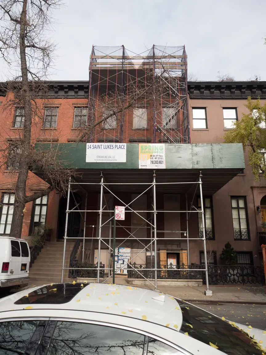 Getting bohemianised in Greenwich Village, New York City 6 Pictured: De Niro's former home