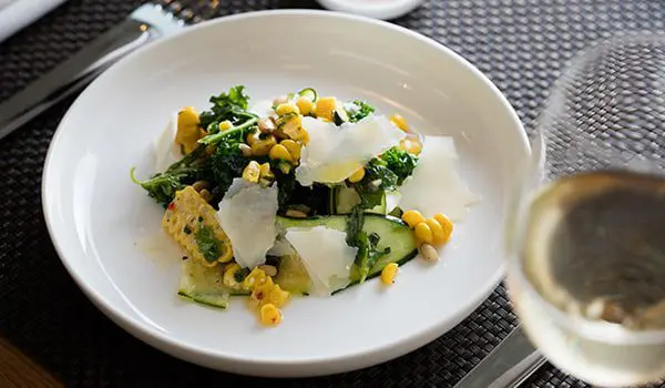 Travel goals: Devour the new Qantas Summer tasting menu by Rockpool 2 karryon-qantas-rockpool-summer-corn
