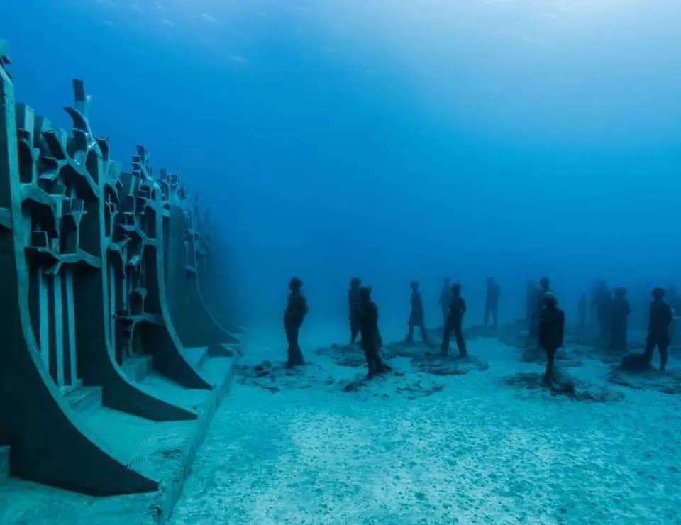 An underwater museum has opened in Europe & it's a little creepy 1 15977183_858605970842538_5136480582512579858_n