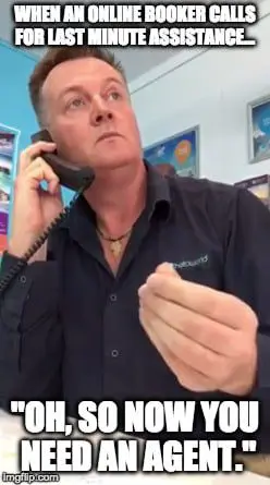 When you just want to rub it in a client's face... Top 4 Travel Agent memes 13 Travel Agent