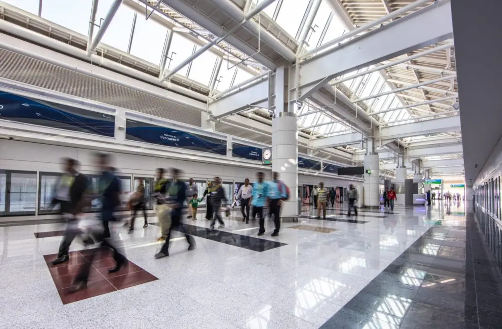 The world's busiest airport is... you won't want to lose any travel buddies here 12 Dubai International Airport 4