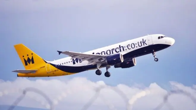 Which airlines are most likely to get you to your destination on-time? 44 monarch-airlines