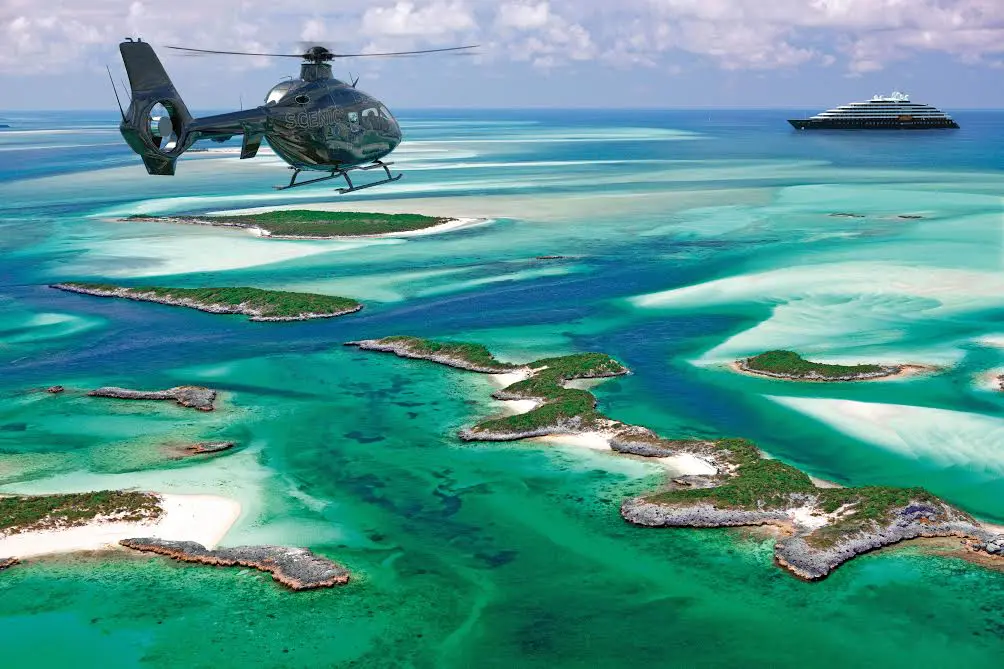 The Daily Travel Agent Bite: Wed 25 Jan 35 Eclipse, Carribean Islands, aerial