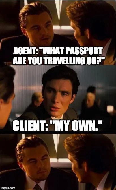 Hearing industry gossip like... Top 4 Travel Agent Memes 15 1j7302