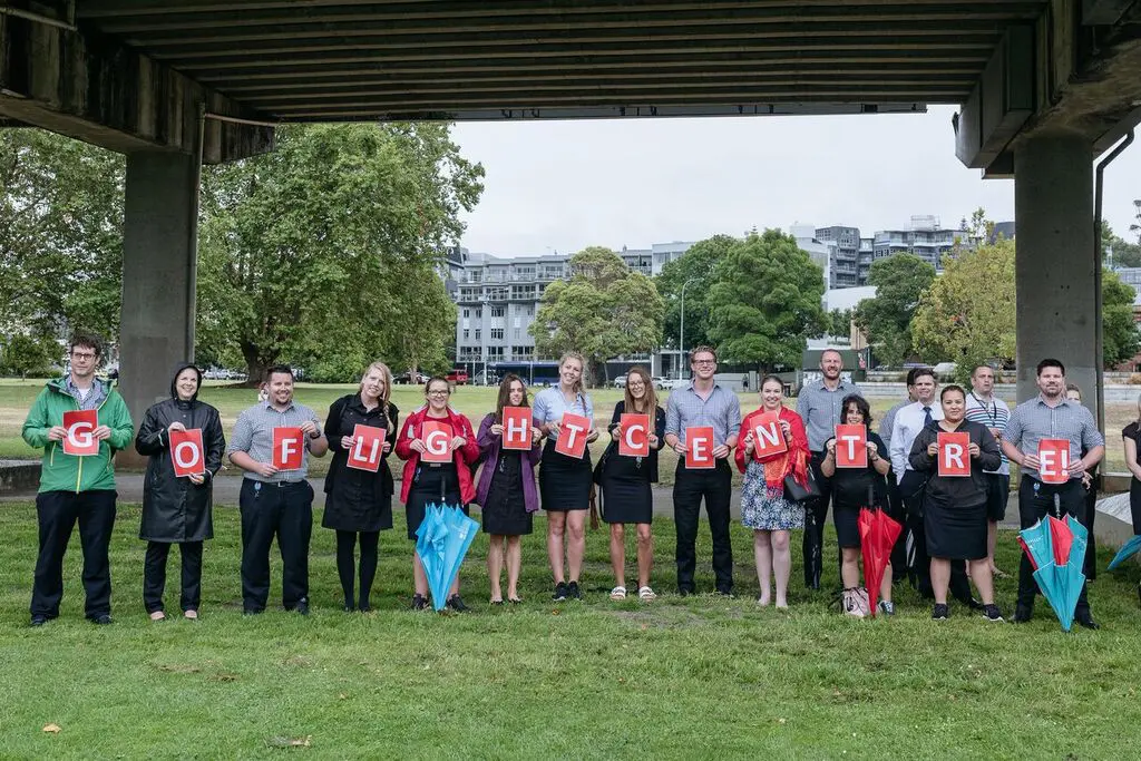 Air New Zealand scrummages with Flight Centre on Valentine's Day