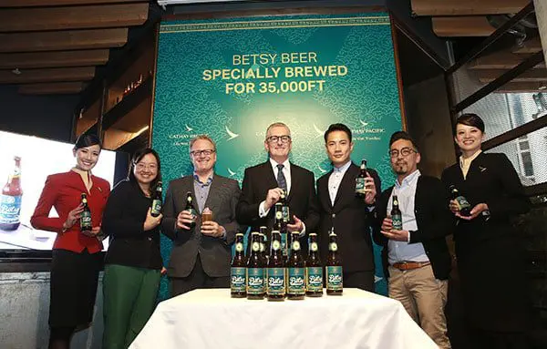 Cathay Pacific launches the world's first specially brewed flying beer 8 ber2