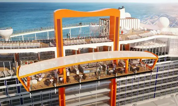 Celebrity Cruises' new ship has a 'Magic Carpet' - it's a whole new world of cruising! 14 Celebrity Cruises Magic Carpet