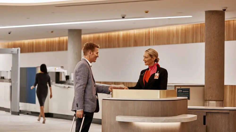 Qantas Brisbane Lounge feature
