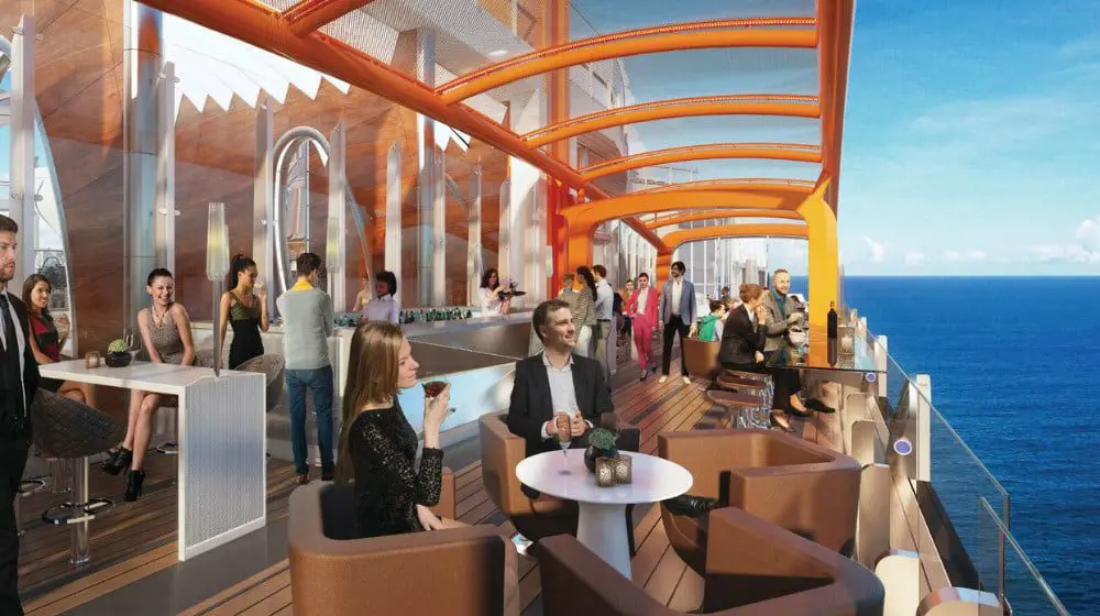 Celebrity Cruises' new ship has a 'Magic Carpet' - it's a whole new world of cruising!