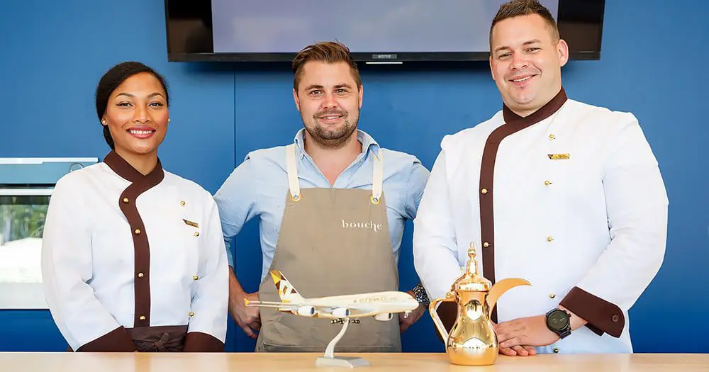 Meet the Etihad Inflight Chefs creating tantalising tastes in the air