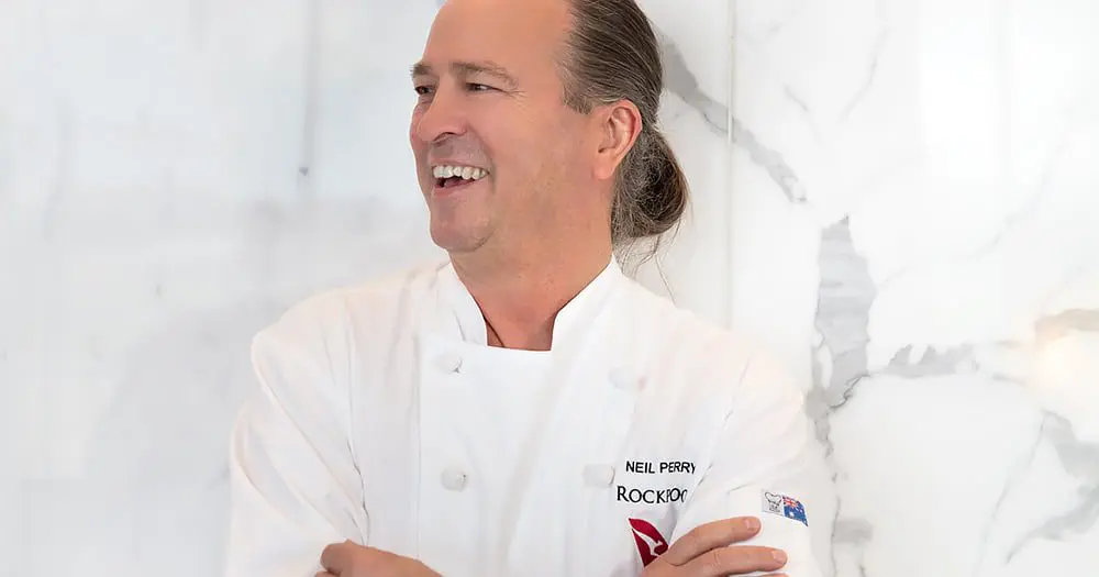 Qantas and Neil Perry celebrate 20 years of mile high foodie lovin'