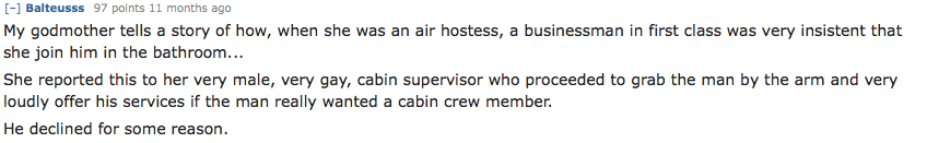 These tales from the other side (of the curtain in biz class) may not come as a surprise... 5 Screen Shot 2017-04-27 at 11.01.12 pm