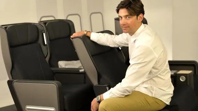 Record numbers heading to Helloworld Travel Conference 4 David Caon with the new Premium Economy Product. Image: news.com.au