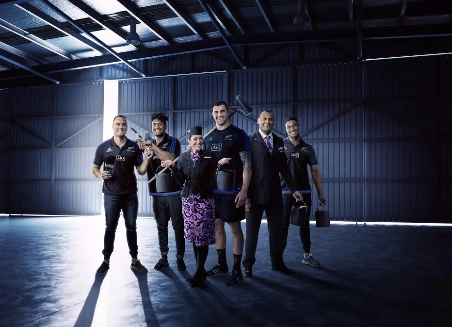 Air New Zealand with All Blacks