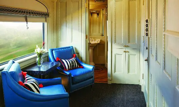 Go inside South America’s first luxury sleeper train 32 Belmond bathroom