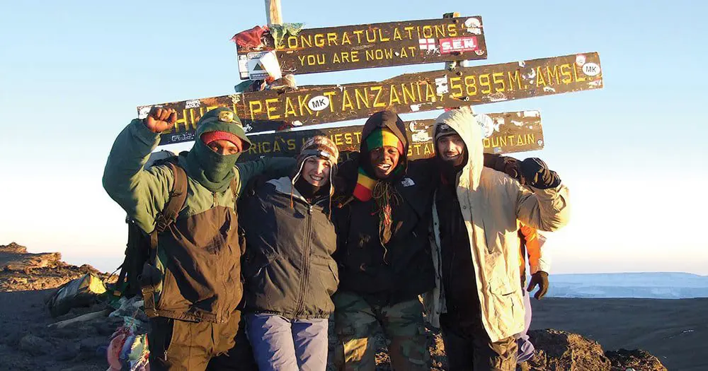 “Yeah we’re hiking up Mount Kilimanjaro, fancy coming too?” Your personal invitation