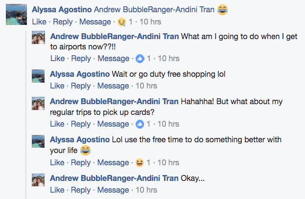 7 hilarious responses Travel Agents had to the Outgoing Passenger Card removal 32 Outgoing Passenger Cards