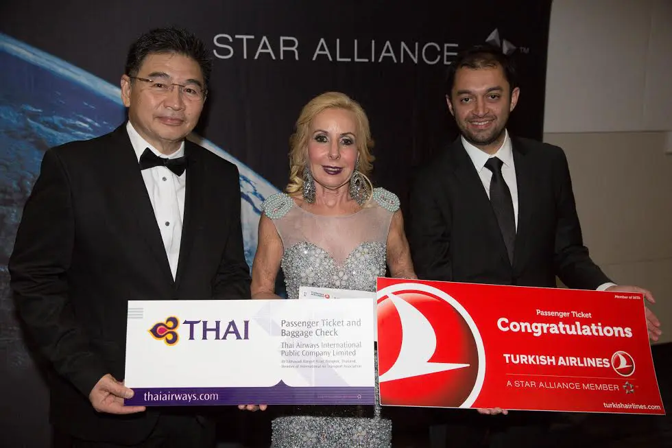 THESE TRAVEL AGENTS WON THOSE STAR ALLIANCE FLIGHTS AT THE NTIAS 23 -4