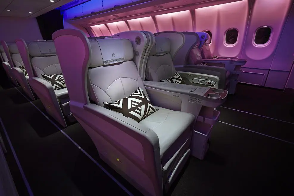 Fiji Airways Business Class