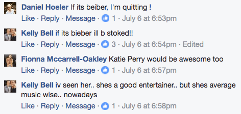 Flight Centre employees really want these celebrities at Global Gathering 89 Screen Shot 2017-07-10 at 9.13.41 AM