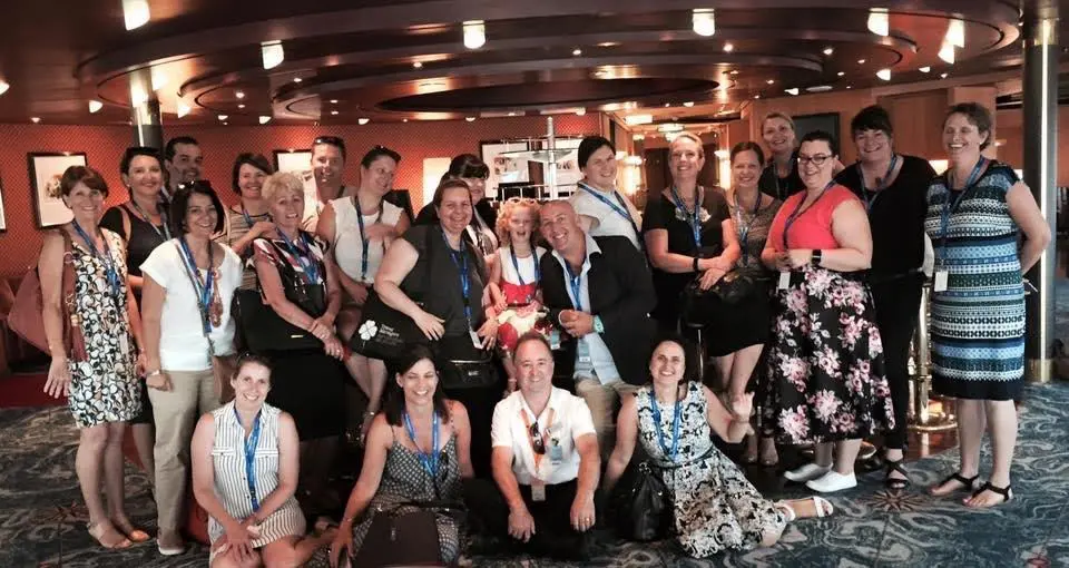 Travel Agents spotted on the 'edge' with Celebrity & cruising the South Pacific 11 TravelManagers