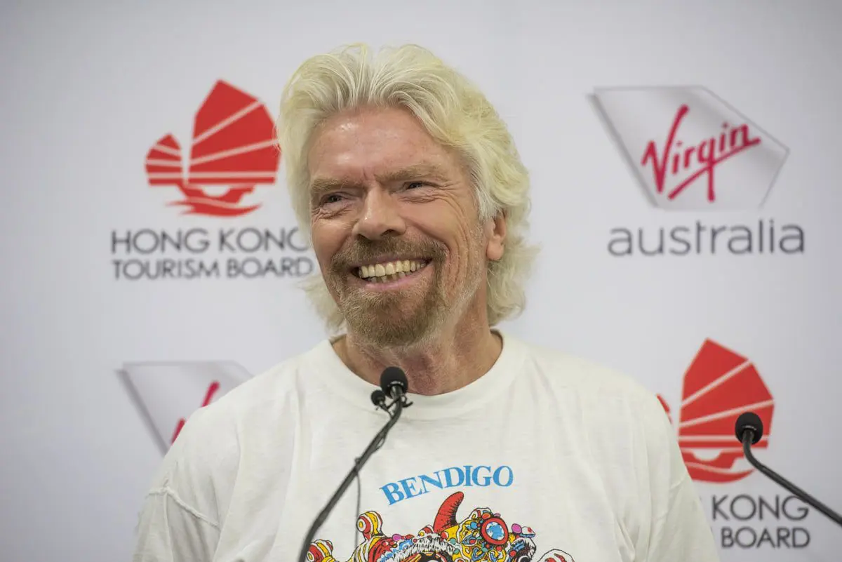 Virgin launch 2 - Sir Richard Branson