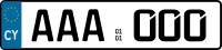 2013CYLicensePlate.svg