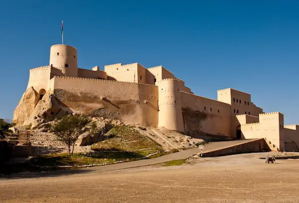 FOLLOW THE ANCIENT PATHS THROUGH OMAN 30 Ancient Paths Nakhal Fort - NEW image to replace existing