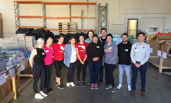 FLIGHT CENTRE HELPS PUT TOGETHER SUPPORT PACKS FOR TEENS WITH CANCER 11 Flight Centre Foundation 3