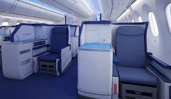 REVIEW: ANA BUSINESS CLASS: SYD-HND (TOKYO) 18 ana-dreamliner-cabin