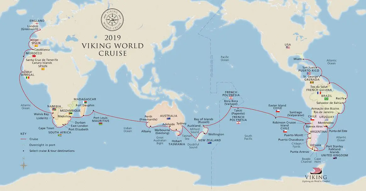 VIKING CRUISES IS GOING AROUND THE WORLD, AGAIN 12 -9