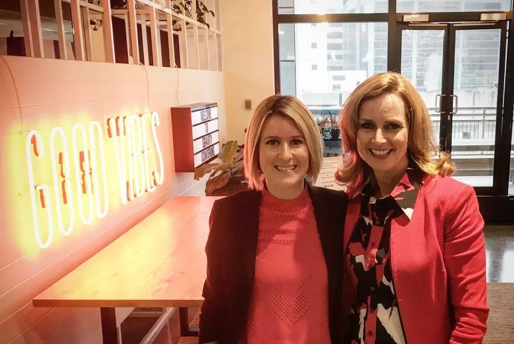 FROM 'TIME' TO PITCHING IN THE SHARK TANK 11 Lisa and Naomi Simson.