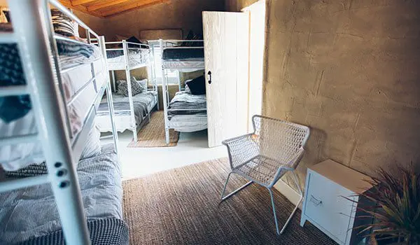 WORLD'S FIRST EVER SAND HOSTEL BUILT ON THE GOLD COAST 7 The 6 bed dorm