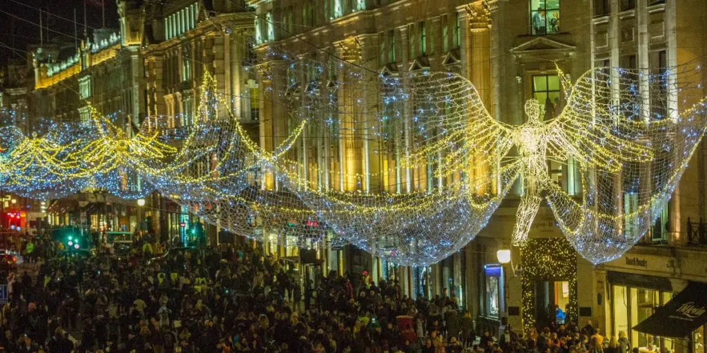 Great Britain - Regent Street at Christmas