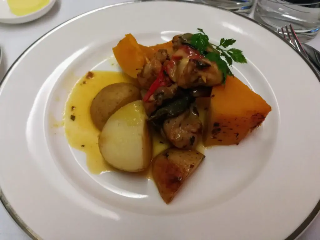 FLIGHT REVIEW: Oman Air Business Class - Kuala Lumpur - Muscat 71 Oman Air Review - Omani Curry