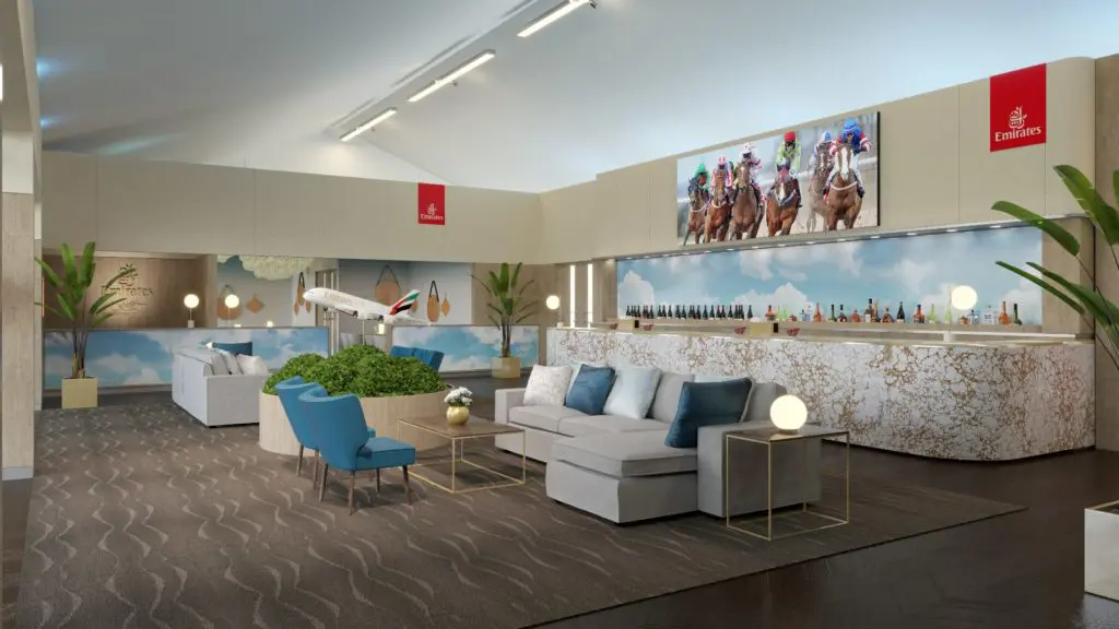 Melbourne Cup Emirates Lounge - The Birdcage