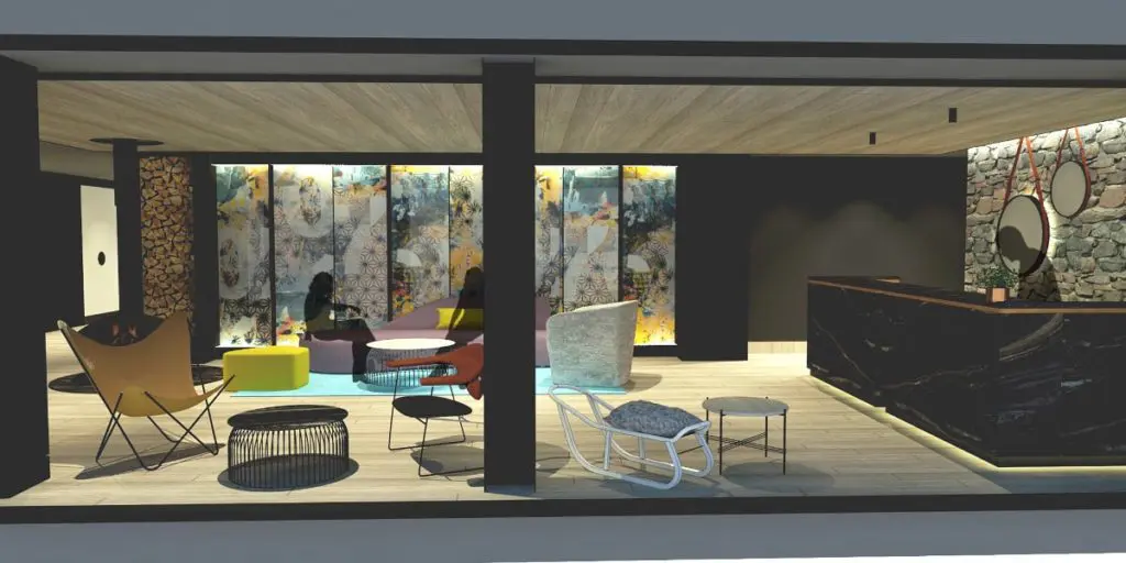QT Queenstown - Artist's Impression of Reception